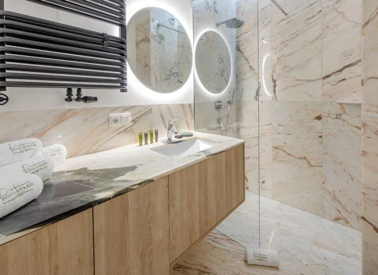 Łazienka apartamentu z jacuzzi