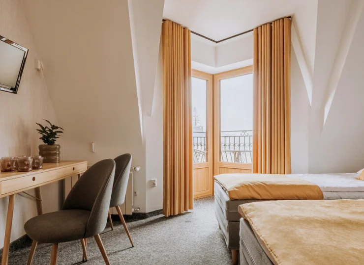 W każdym pokoju rodzinnym jest balkon