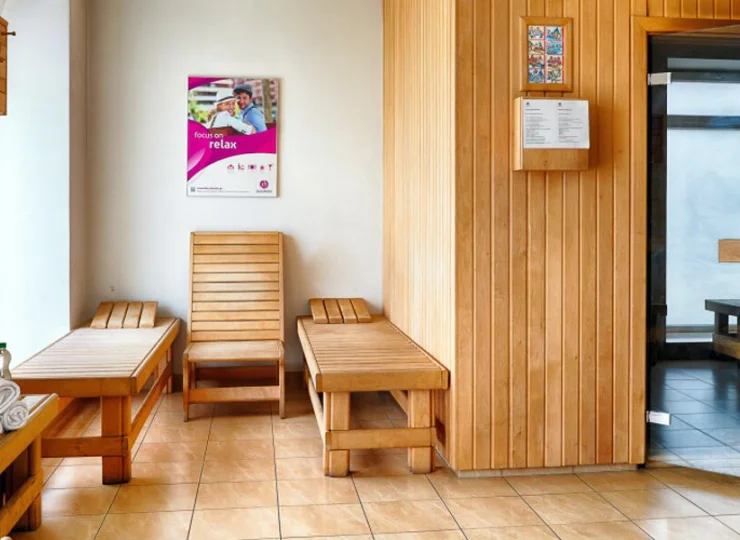 Goście mogą skorzystać z sauny