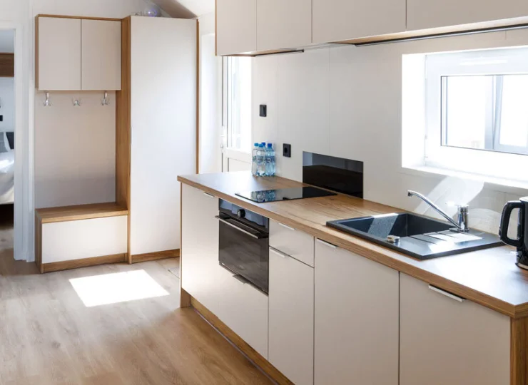 Domek premium plus posiada 2 odrębne sypialnie