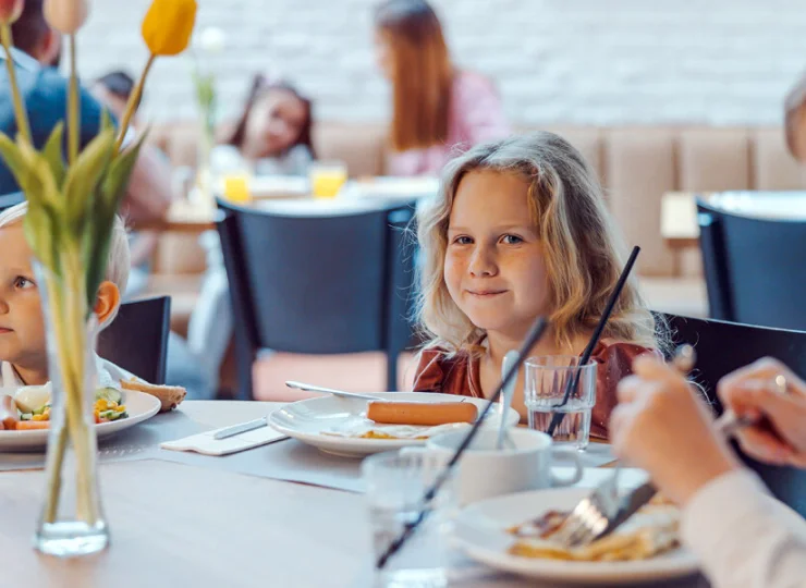 Najmłodsi goście także znajdą tutaj ulubione dania