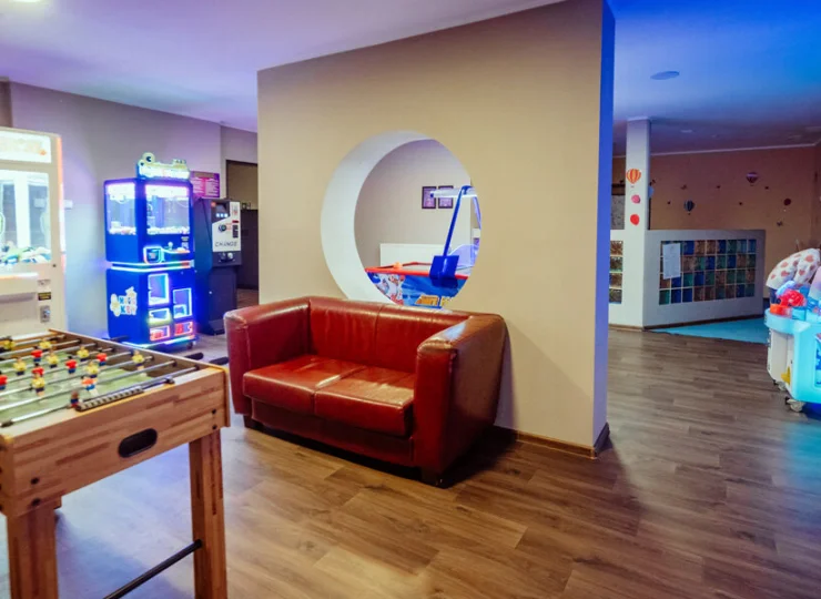 Na dzieci czeka pełna atrakcji sala zabaw