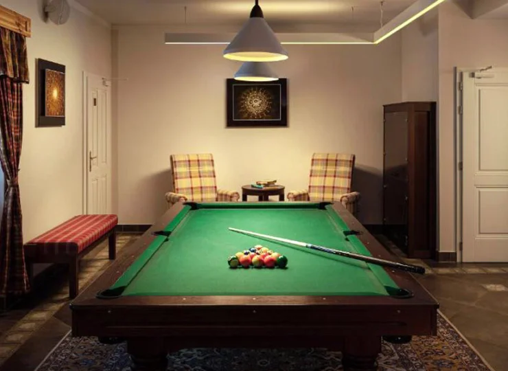 W obiekcie można zagrać w bilard