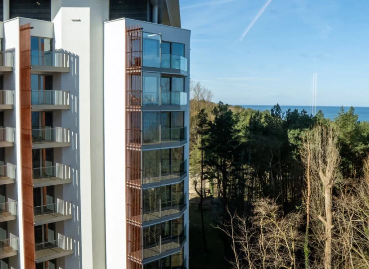 Klimatyzowane pokoje mieszczą się na 7 kondygnacjach