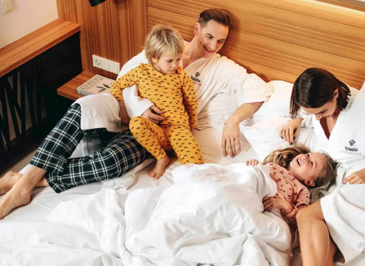 Junior suite 2+2 bez trudu pomieści rodzinę z dwójką dzieci