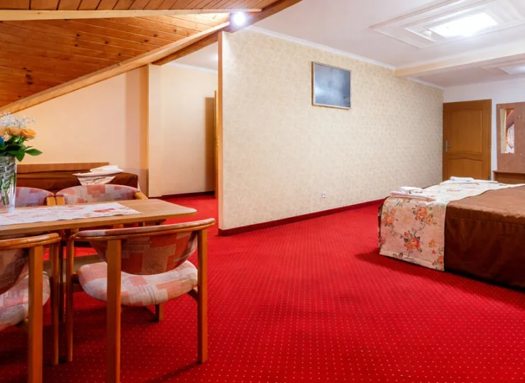 Na zdjęciu: pokój 2+2 (dla 2 dorosłych i 2 dzieci)