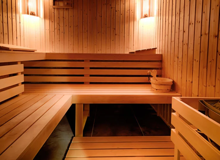 Hotel dysponuje sauną suchą
