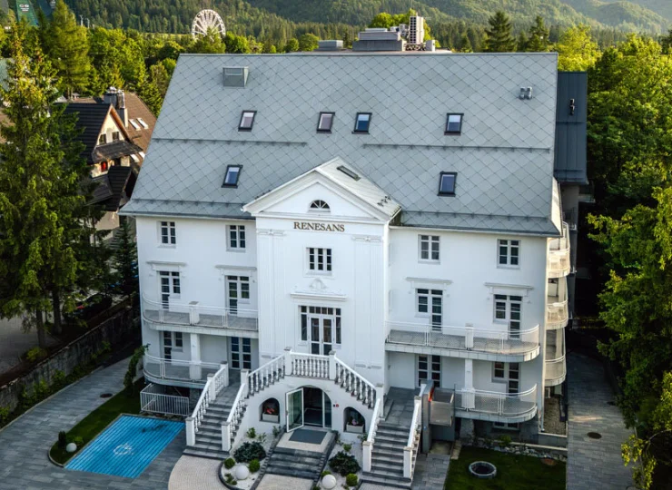 Apartamenty mieszczą się w przedwojennej willi
