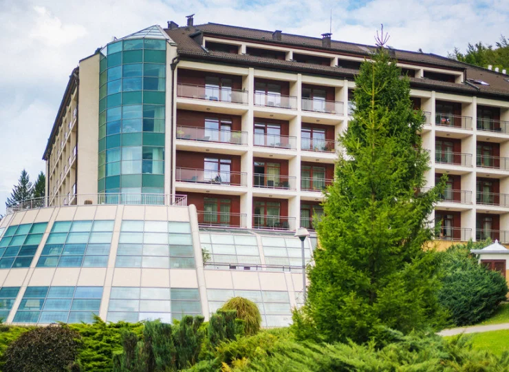 Hotel Belweder w Ustroniu z basenem