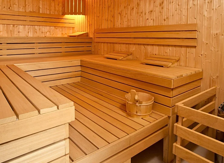 Oprócz tego jest również dostępna sauna sucha