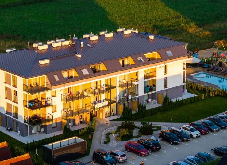 Blu Aparthotel znajduje się w Sarbinowie