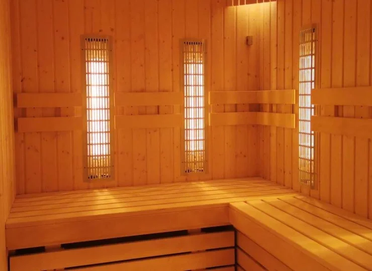 To przestronne pomieszczenia do zdrowotnego relaksu