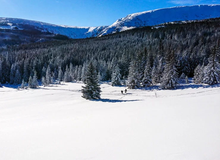 Szklarska Poręba jest chętnie odwiedzana zimą