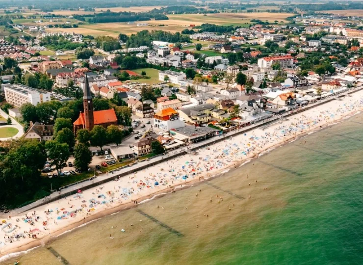 Sarbinowo to spokojna nadmorska miejscowość obok Mielna