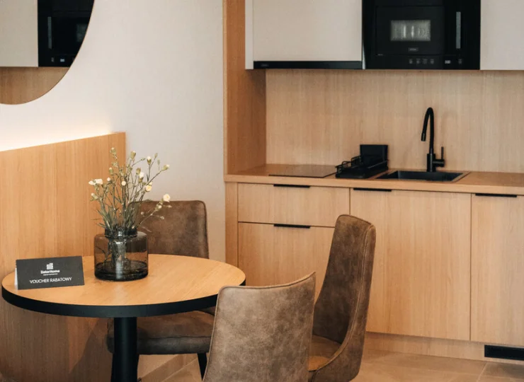 Aneks kuchenny w apartamencie Junior Suite