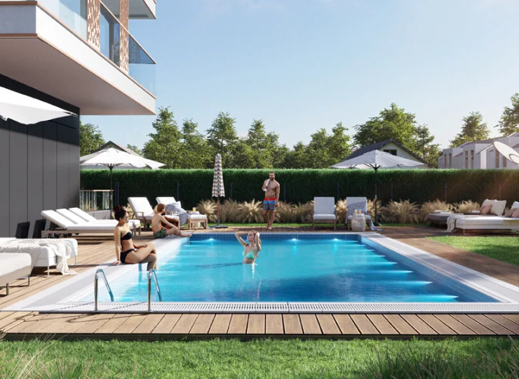 W sezonie letnim dostępny będzie basen zewnętrzny