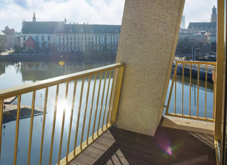 Odra jest stąd niemal na wyciągnięcie ręki