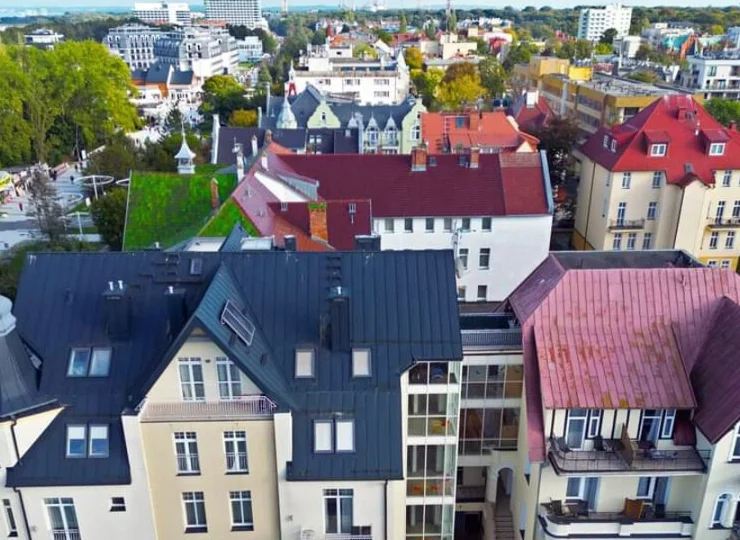 Hotel Villa Merry mieści się tuż przy promenadzie w Świnoujściu