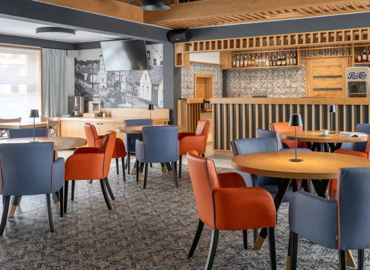 Wnętrze restauracji i baru w Rezydencji Ambre