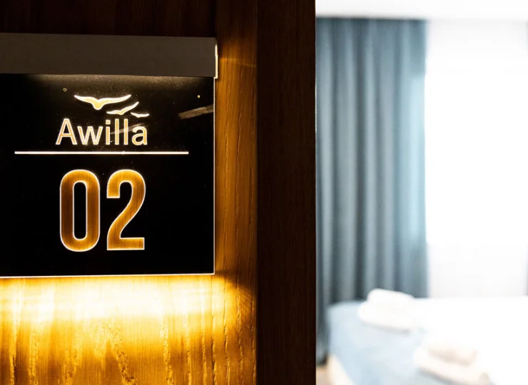 Awilla jest komfortowym i kameralnym obiektem