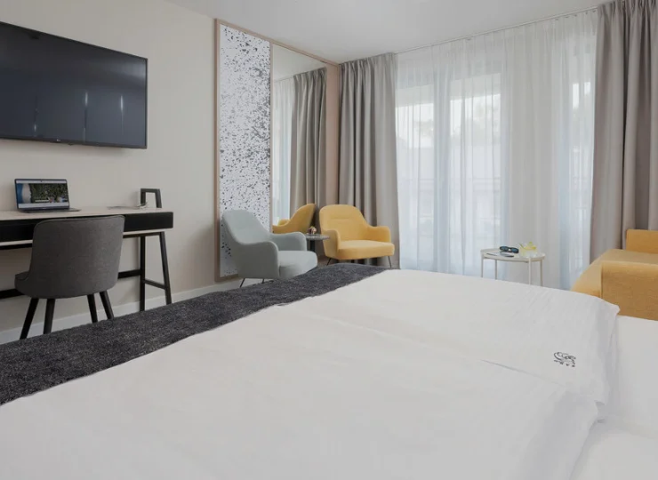 Wygodne pokoje są klimatyzowane