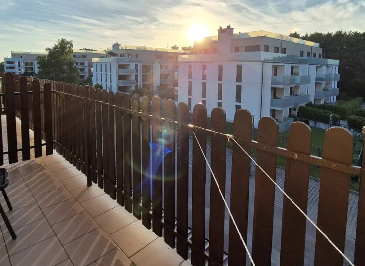 Widok z jednego z balkonów