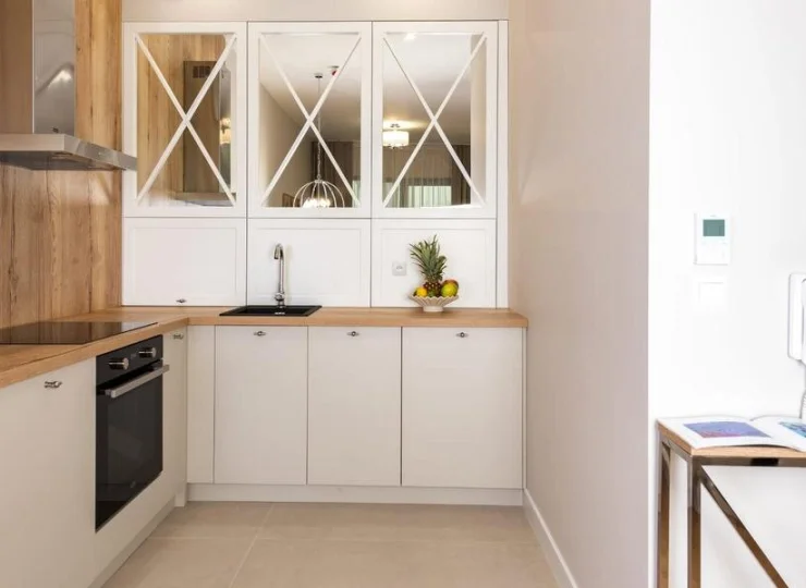 Aneksy kuchenne są kompleksowo wyposażone, także w zmywarkę