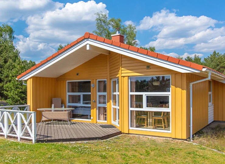 Można także zamieszkać w usytuowanych poza resortem domkach Amazonia 3+1