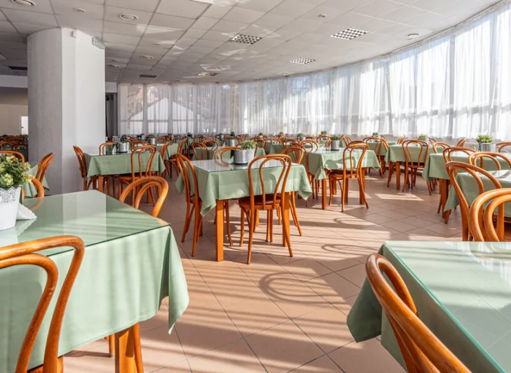 Sala jadalniana Diuny mieści się w słonecznej rotundzie