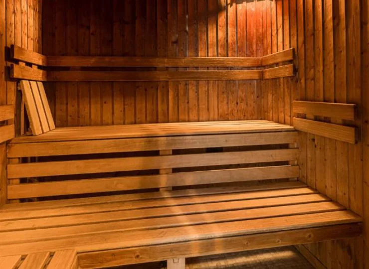 Za dodatkową opłatą goście mogą korzystać z sauny