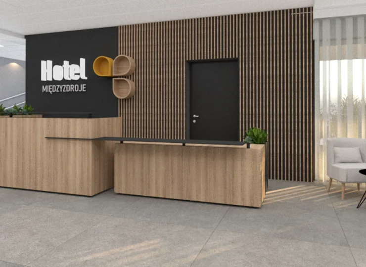 Hotel posiada w pełni odnowioną recepcję