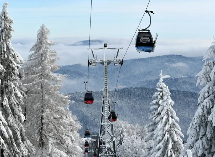 Tylko 14 km stąd mieści się ośrodek narciarski na Jaworzynie Krynickiej