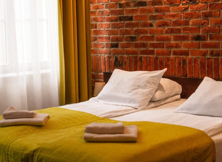 Na gości czekają wygodne pokoje 2-osobowe