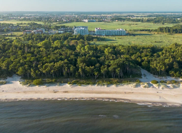 Blue & Green Baltic Hotel jest położony 500 m od plaży