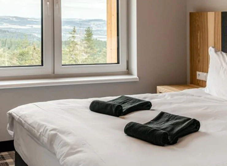 Pokój Superior to apartament z osobną sypialnią i salonem z rozkładaną sofą