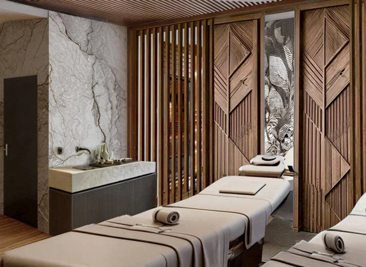 Hotel posiada całkowicie odnowioną w 2026 roku strefę spa