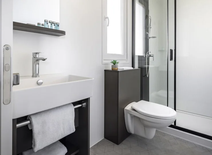 Łazienka w domku luxury