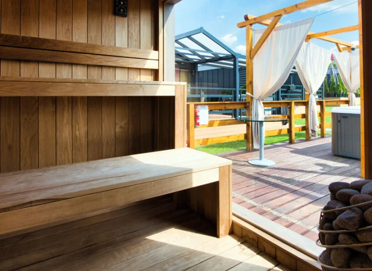 Strefa wellness jest dostępna dla gości Holiday Park Zator Resort & Spa