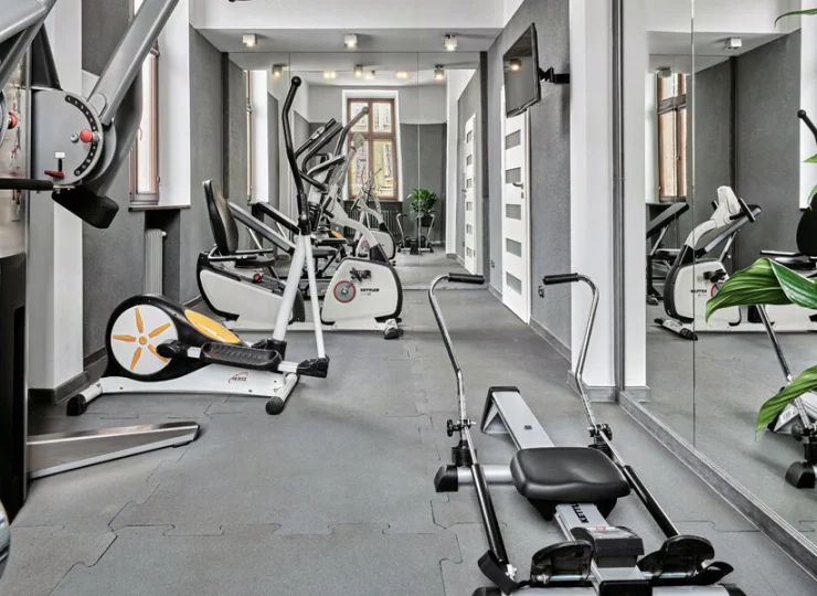 W strefie fitness można poćwiczyć