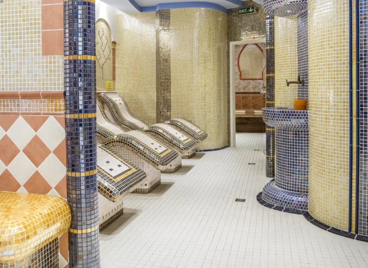 Strefa relaksu posiada podgrzewane leżaki