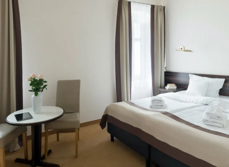 Pokoje są bogato wyposażone