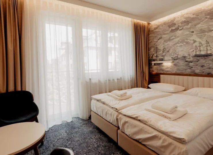 Każdy pokój ma balkon