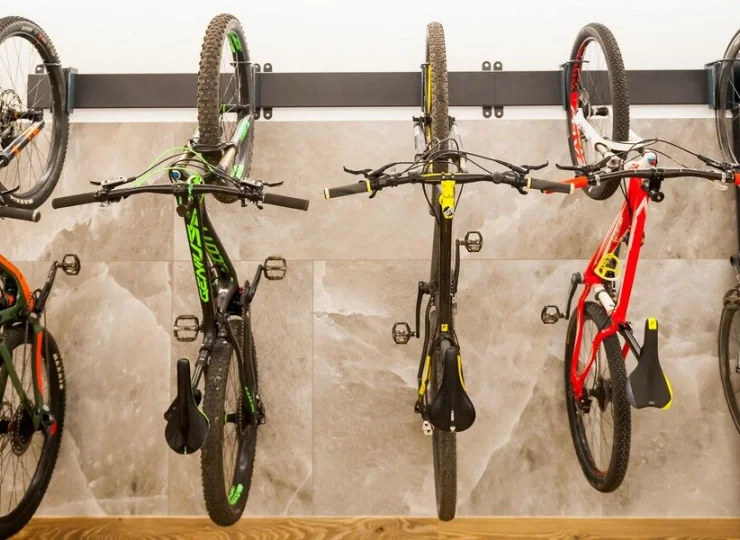 Rower można wygodnie przechować w hotelu
