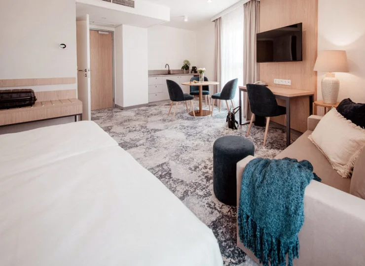 W pokoju 4-os. superior jest także aneks kuchenny