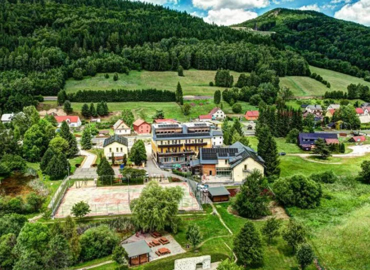 Hotel Helios w czeskim uzdrowisku Lipová-lázně