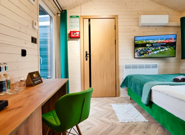 2-osobowy Domek Exclusive numer 15B to kameralne studio