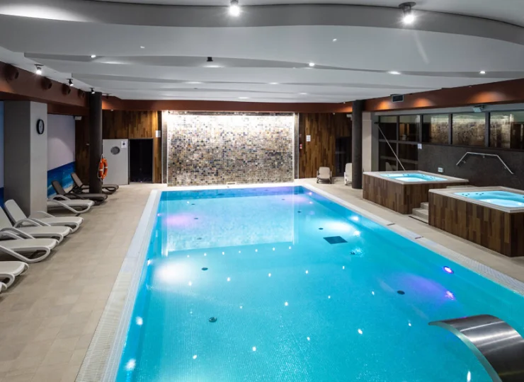 Hotelowa strefa wellness jest miejscem świetnego relaksu