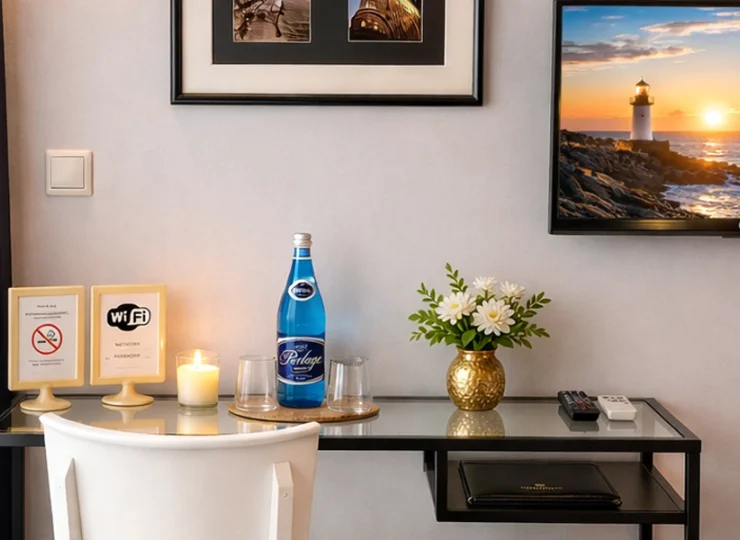 W pokojach jest dostęp do bezprzewodowego internetu