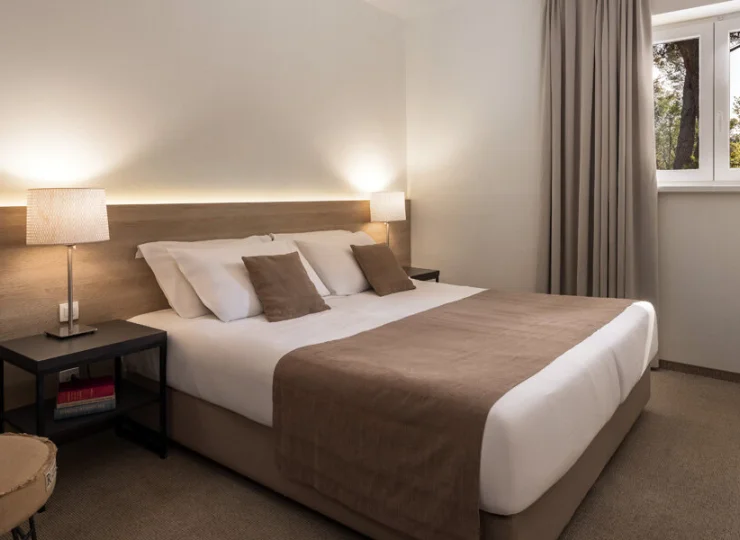 Pokój standard ma 18,5 m2 powierzchni