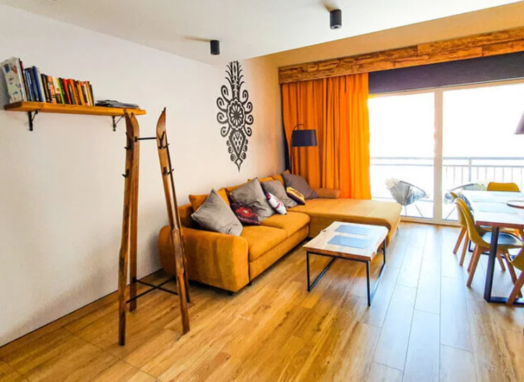 Pokój dzienny apartamentu H2